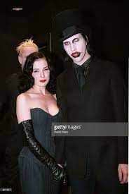 Marilyn manson pictured without make up on set of. Musician Marilyn Manson And Girlfriend Dita Von Teese Arrive At The Picture Id671511 685 1024 Marilyn Manson Dita Von Teese Style Dita Von Teese