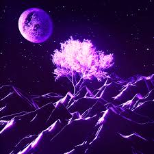 Maybe you would like to learn more about one of these? Full Moon Gif Animation Purple Violet Anime Wallpaper Wallpaper Backgrounds Vaporwave