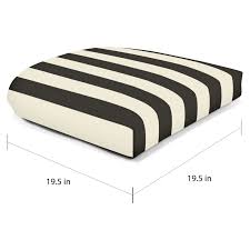 Casual cushion maxim stripe sunbrella chaise lounge cushion. Sunbrella Wicker Seat Pad With Curved Back On Sale Overstock 30978821