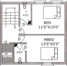 To make the distinction clearer, we'll use the metric system. 1053 Sq Ft 2 Bhk Floor Plan Image Rajeswari Infrastructure Row House Available For Sale Proptiger Com