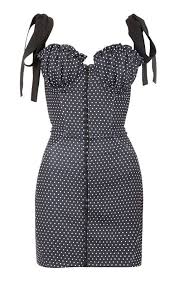 Black And White Polka Dot Bodycon Dress Clothing Bodycon Dresses Paloma Black Polka Dot Mini Dress In 2020 Polka Dot Mini Dresses Black Polka Dot Bodycon Dress