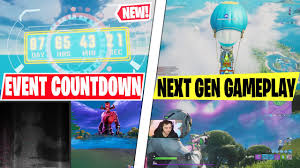 The timer above will count down to the start of the device being activated during fortnite's live event. New Galactus Event Countdown Leak Event Soon Next Gen Fortnite First Gameplay V14 60 Update Youtube