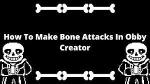 More images for sans bone image id roblox » How To Make Bone Attacks Obby Creator Roblox Image Id In Desc Youtube