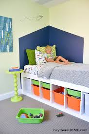 Diy Platform Bed With Storage Twin Storage Bed Kids Beds With Storage Platform Bed With Storage