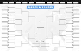 The bracket is blank for now, but will be updated shortly after the march madness selection committee releases the field of 68 teams on sunday, march 15. March Madness Tournament Bracket Empty Competition Grid Template Royalty Free Cliparts Vectors And Stock Illustration Image 127387055