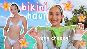 a ~very cute~ bikini haul 2022 (try-on) - YouTube