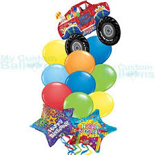 The arabian balloon arch is a den item. My Custom Balloons Big Monster Truck Balloon Bouquet Delivery
