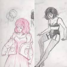 Here Are Some Old Sketchies As You Can See I Wasn T Too Comfortable Drawing Hands Sketchies Adriceleste Sk How To Draw Hands Drawings Digital Drawing