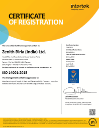 Zenith Birla India Limited