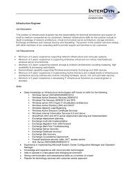 Preparing restaurant tables with special attention to collaborate with other restaurant servers and kitchen/bar staff. Infrastructure Engineer Job Description This Position Of Infrastructure