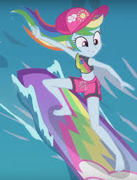 For this character's human counterpart, see cutie mark crusaders (eg). 1873978 Blue Crushed Clothes Cropped Equestria Girls Feet Geode Of Super Speed Magical G My Little Pony Characters Rainbow Dash My Little Pony Drawing