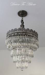Decor To Adore Manor Crystal Chandelier Antique Chandelier Art Deco Chandelier
