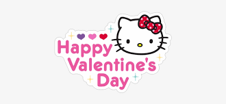 Happy valentines day png you can download 24 free happy valentines day png images. Happy Valentine S Day Hello Kitty Transparent Png 490x317 Free Download On Nicepng