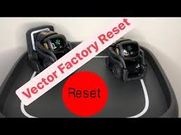 How To Factory Reset Anki Vector Robot Erasing All Data From Vector Robot Youtube