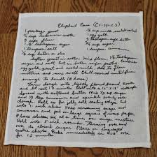 Handwritten Recipes Printed On Tea Towels Sometimes Homemade Printed Tea Towel Tea Towel Gift Tea Towels Diy 1,007,393 likes · 425 talking about this.