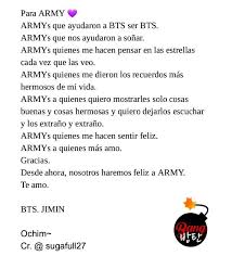 O bpb é um projeto de army para army. Bang Bangtan Cartas Que Bts Escribio Para Army En El Facebook