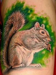 By Stefano Alcantara Tattoos Squirrel Tattoo Animal Tattoo Animal Tattoos