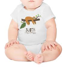 Amazon Com Artisfive My Spirit Animal Sloth Unisex Baby