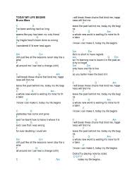 Maybe you would like to learn more about one of these? Today My Life Begins Lyrics Song Structure Songs