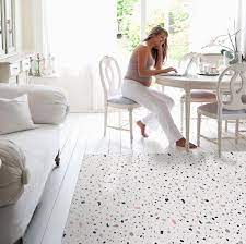 Terrazzo Floor Mat Scandinavian Style Modern Rug Decorative Linoleum Area Rug Kitchen Mat Pvc Rug Stylish Carpet Geometric Design Rug In 2021 Terrazzo Flooring Flooring Stylish Carpets