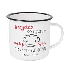 Nasze kubki mają 500ml pojemności. Kubek Emaliowany Retro Tadar Wszystko Co Ugotuje 750 Ml Tadar Pl Sklep Internetowy Producenta