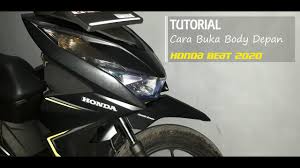 Cara membuka kap lampu depan beat. Cara Buka Body Depan Honda Beat 2020 Gold Edition Modifikasi Youtube
