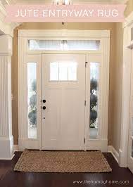 Maybe you would like to learn more about one of these? Jute Entryway Rug The Hamby Home