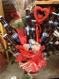 Mini Bud Light Bouquet Valentines Beer Valentine Baskets Booze Bouquet