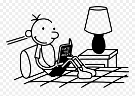 Diary of a wimpy kid to print coloring pages are a fun way for kids of all ages to develop creativity, focus, motor skills and color recognition. Greg Heffley Reading Nate The Great Diary Of A Wimpy Kid Coloring Page Clipart 971005 Pinclipart