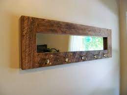 Decorative Mirror Coat Rack Antique Brass Hooks Wall Coat Rack Coat Hook Entryway Coat Hooks Decorative Barn Wood Mirror Coat Rack Wall Rustic Coat Rack