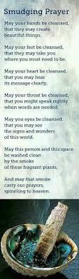 Smudging Prayer Smudging Prayer Smudging Prayers