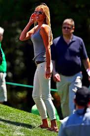 The pop star and model was pictured without a face mask while watching the masters credit: Paulina Gretzky At The Masters Golf Tournament In Augusta Womens Golf Fashion Golf Fashion Men Fashion