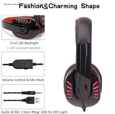 Here's how you can configure a microphone headset on windows 10. China Led Headphones With Mic Hi Fi Gaming Headset Computer Portable Earphone For Pc Ps5 Xbox China Gaming Headset And Ps4 Headset Price