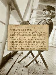 Travel is dangerous to bigorty. Pin By La Carmichael On Tylor Mark Twain Quotes Inspirational Quotes Prejudice