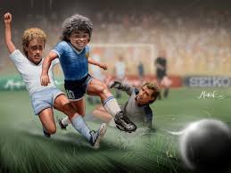 Víctor hugo, sobre el gol del siglo de maradona en méxico 1986. La Pelota No Se Mancha On Twitter Dibujo Del Gol Del Siglo Realizado Por El Amigo Parpa Https T Co 4npbvkpjhj Twitter