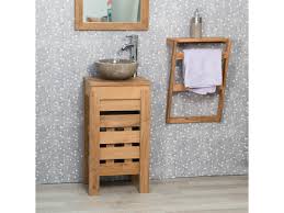 23 des idees meuble wc but cuisine tendance com. Petit Meuble Salle De Bain Wc Zen En Teck 40cm 31044 Vente De Armoire Colonne Etagere Conforama
