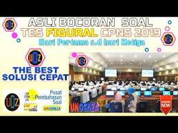 Asli Bocoran Soal Tes Figural Cpns 2020 Hari Pertama S D Hari Kedua Asli