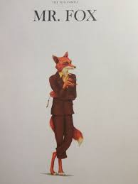 Pin By Vivian Antillon On Foxes Fox Poster Character Design Fantastic Mr Fox
