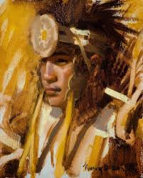 Под влиянием традиционных художников. Nancy Boren