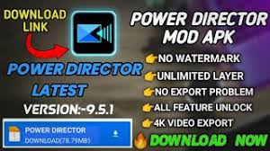 Download powerdirector 9.8.1 and all version history for android. Powerdirector 9 5 1 Latest Version Mod Apk 2021 Powerdirector Pro Apk Without Watermark Remover Youtube