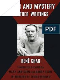 Poetry In Translation Rene Char Mary Ann Caws Furor Mystery And Other Poems Black Widow Press 2011 Pdf Poetry Unrest