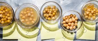 Pour in 3 cups of fresh water to cover the beans by 1 inch and 1 teaspoon of salt. Are Dried Chickpeas Or Canned Chickpeas Better Tasting Table
