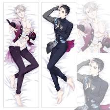 Victor nikiforov o viktor nikiforov es uno de los personajes del anime yuri!!! Anime Yuri On Ice Victor Nikiforov Dakimakura Hugging Body Pillow Cover Case 22 87 Picclick