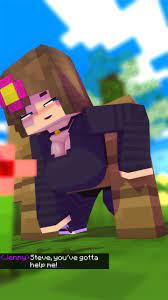 Rule 34 XYZ  minecraft, jenny belle, slipperyt, 1girls, big breasts