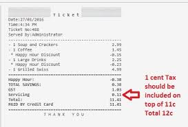 Paying taxes with a credit card can be tricky but remains a reasonable option when done the right way. Tax Included On Goods Services And Service Charges V5 Question Sambaclub Forum