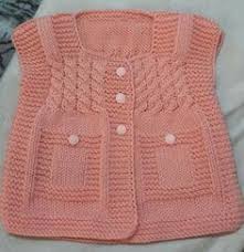 Burgu Desenli Yaka Ve Kol Kesimi Olmayan Kolay Bebek Yelek Tarifi 1 2 Yas Baby Knitting Patterns Bebek Yelek Orgu