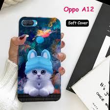 Oppo A12 Back Cover - Cat- 2Gud Soft ...