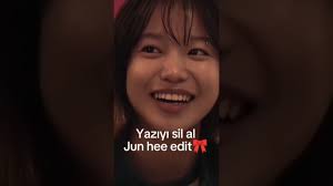 yaziyi sik al jun hee edit💖💗 #bts