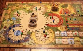 Tzolk In The Mayan Calendar Game Board Set Up Board Games Gaming Blog Board Game Box