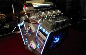 V8 Engine Computer Case Techeblog Computer Case Custom Pc Case